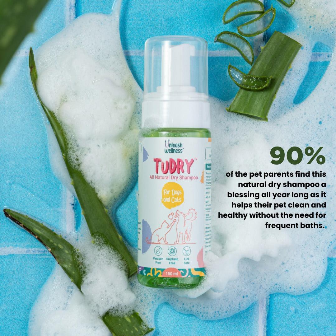 TuDRY® - Dry Shampoo with Neem & Aloe Vera